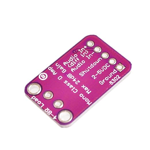 PAM8302 2.5W Class D Single Channel Solo Audio Amplifier Board Amp Module