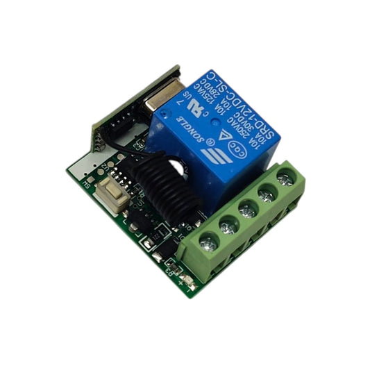 12V 10A 1 CHANNEL RF Wireless Remote Control Switch Relay Module