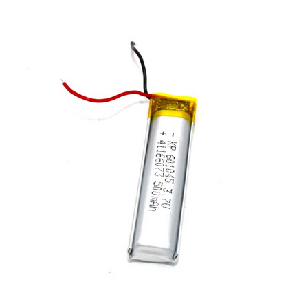 3.7v 500mAh Lithium Polymer Battery for Neckband 601045