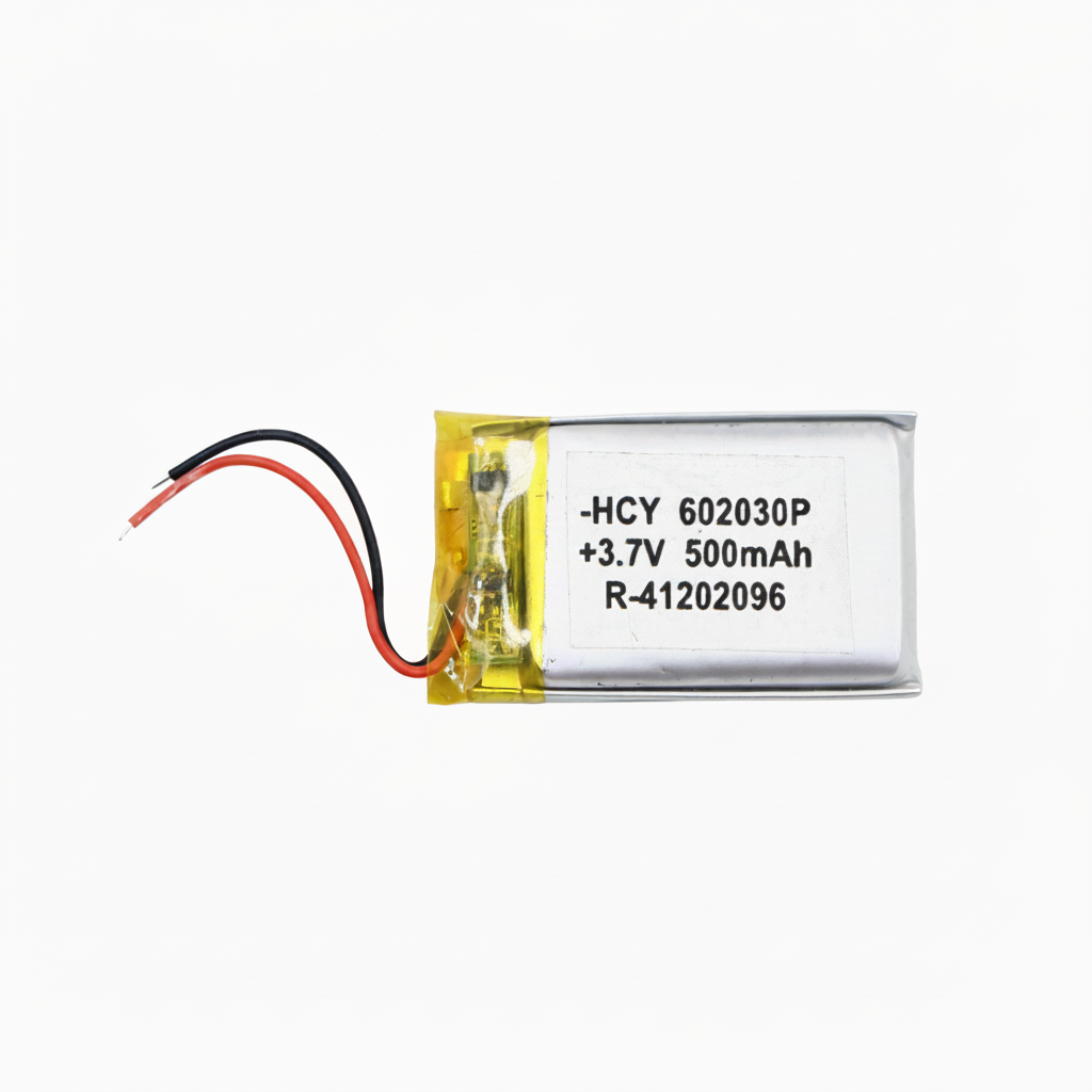 3.7v 500mAh LiPo Lithium Polymer Rechargeable Battery 602030
