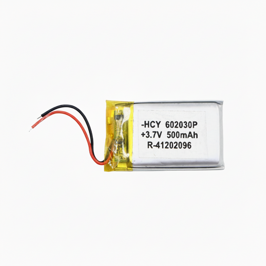 3.7v 500mAh LiPo Lithium Polymer Rechargeable Battery 602030
