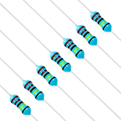 2.2M ohm 1/4 Watt ±1% Tolerance Metal Film Resistor (Pack of 10)