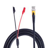 MX BNC Male Plug To Crocodile Clip Cord Moulded CRO Probe / MNC to Crocodile Probe) MX-243