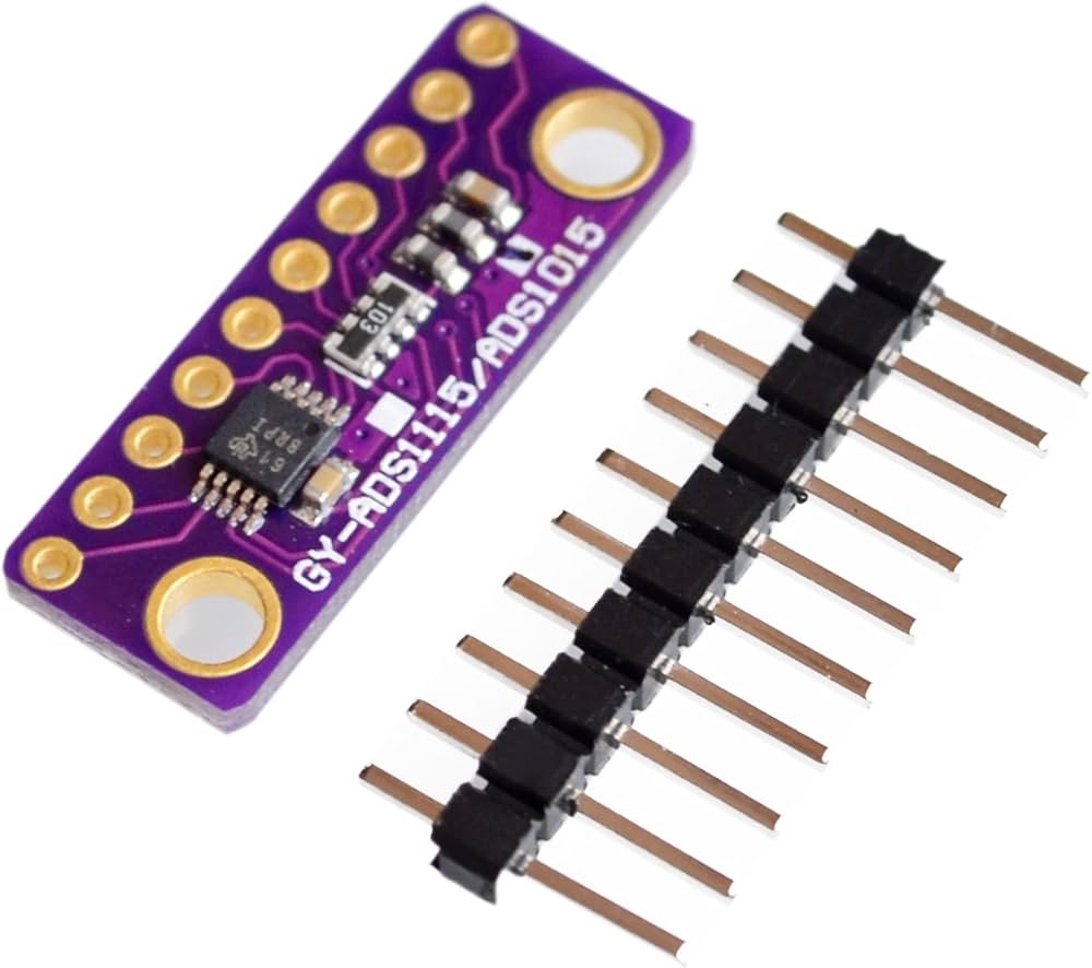 ADS1015 ADC 12 Bit Amplifier 4 Channel Converter Module