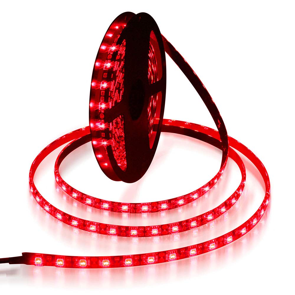 12v LED Strips 120 LED 1 Meter - Red