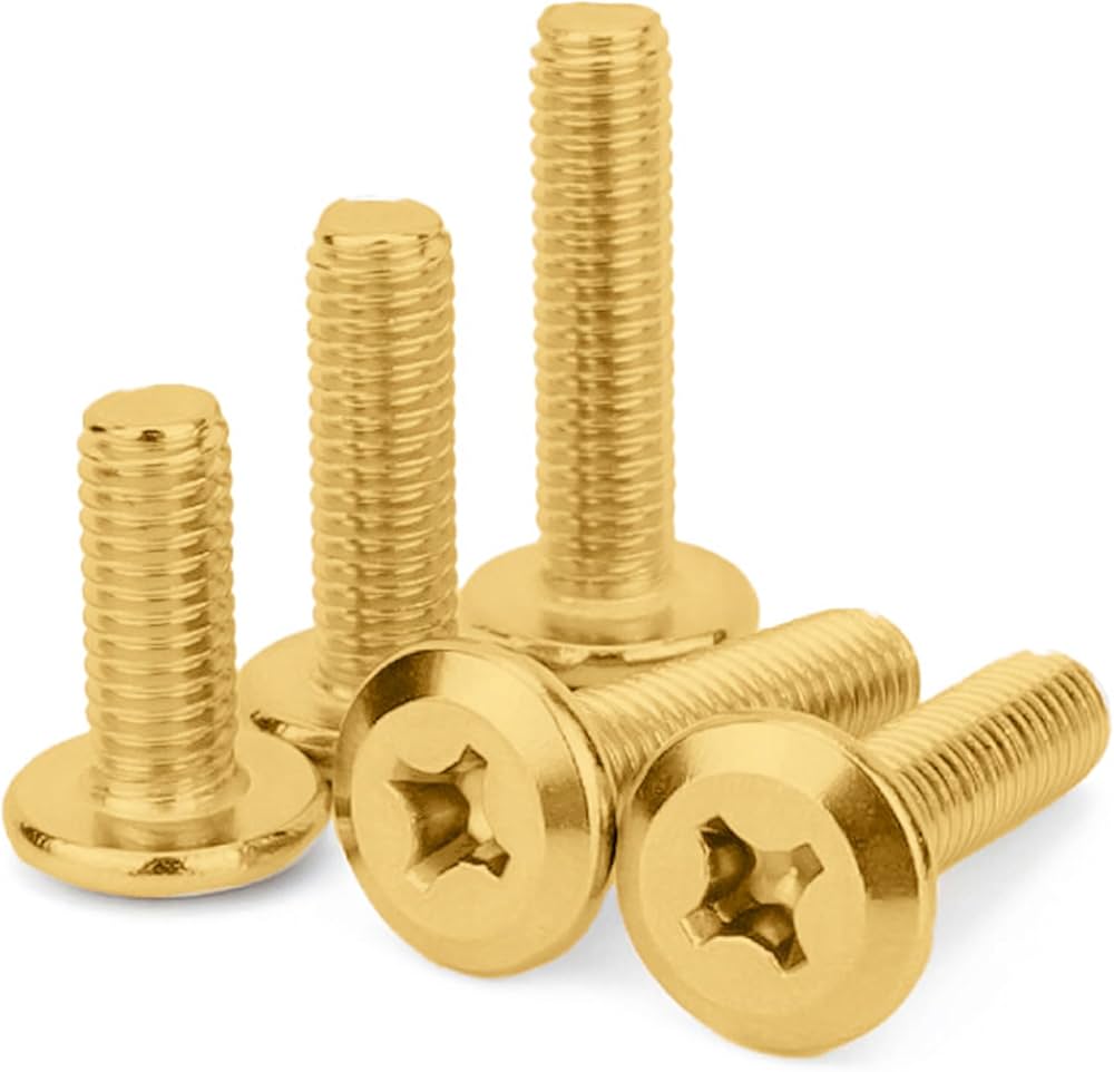 M6x25mm Integrated Washer Phillips Head (Pack of 10)