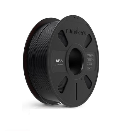 Numakers ABS Filament- Pitch Black - 1.75 mm / 1 kg