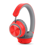 Zebronics Zeb-Bang Pro RED Bluetooth Wireless On Ear Headphones with Mic V5.0, 30H Backup, Foldable, Call Function, Voice Assistant, Built-in Rechargeable Battery, Type C, 40Mm Driver and Aux (Red)
