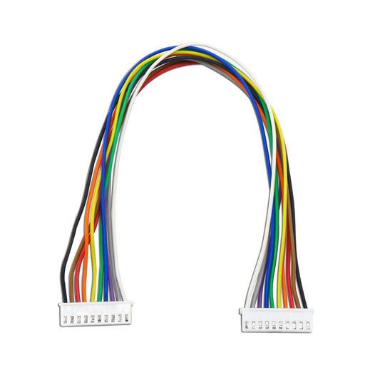 10 Pin JST-XH 2515 Female to Female Connector with wire 25cm 10x10- 2.54mm Pitch (1 Pc)