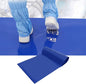 ESD Safe Anti Static Cleanroom Sticky Mat, 24" x 36", Blue | 1 Mat with 30 Peelable Adhesive Sheets, Dust-Trapping, For Cleanrooms, Labs and Controlled Environments