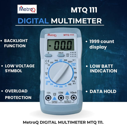 MetroQ MTQ-111 Digital Multimeter