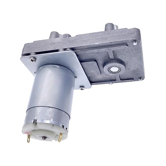 100 RPM 12v DC Rectangular Gear Box Motor