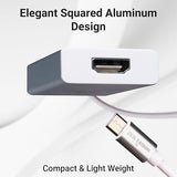 ZEBRONICS ZEB TA150H TYPE C TO HDMI Converter, HDMI 4K, 15cm Cable, Compatible with MacBook