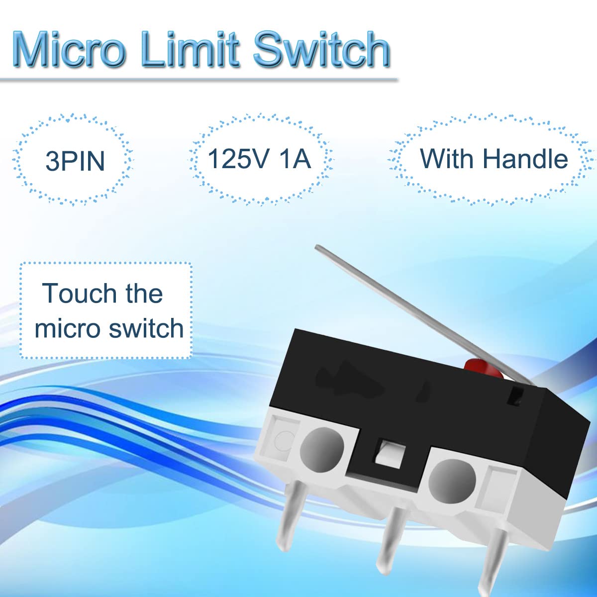 Limit Switch SPDT Micro Switch 1A 125V