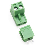 2 Pin Straight Male Female Plug-in Screw Terminal Block Connector