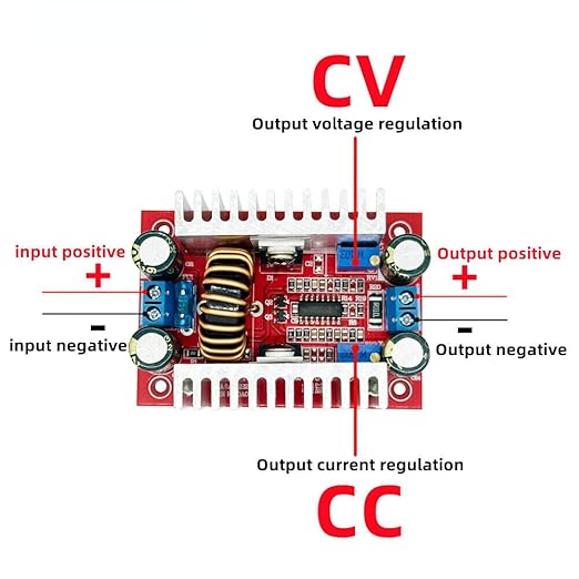 400W 15A DC-DC Step Up Boost Converter DC 8.5V-50V To DC 10V-60V 15A Constant Current Power Supply Voltage Regulator Module