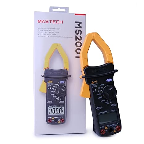 Mastech MS2001 Digital AC Clamp Meter AC DC Voltage