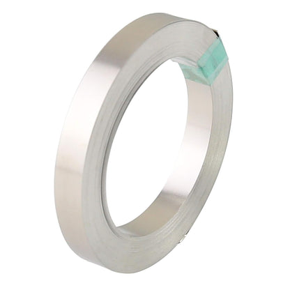 Nickel Strip 0.15x8mm Nickel Tap for 18650 Cell Battery Pack Spot Welding (1 Meter)