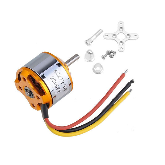 A2212 2200KV BLDC Brushless Motor for Drone With  Soldered Bullet Connector