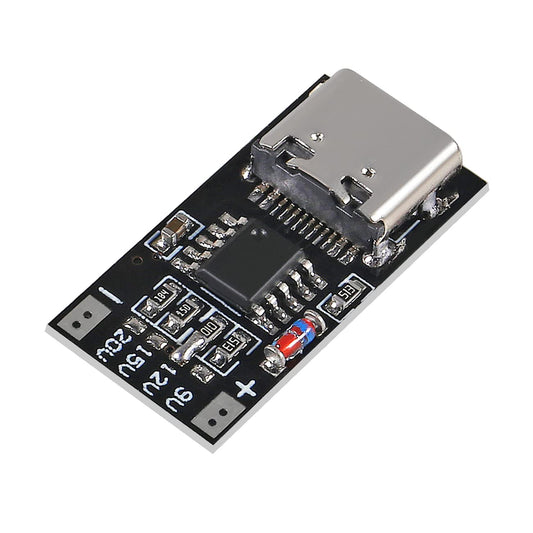USB-C PD Trigger Board Module PD/QC Decoy Board Fast Charge USB Type-c to DC 9V 12V 15V 20V High Speed Charger Power Delivery Boost Module