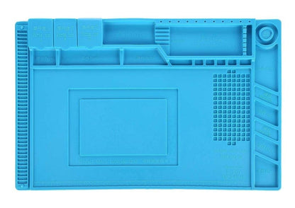 ESD Safe Anti Static Heat Insulation Working Silicone Magnetic Mat - Large (450x300 mm)