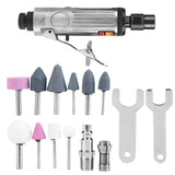 Air Sander Grinder Kit Polisher Machine Air Die Tool Metal Pneumatic Grinding Mill Tool Set for Polishing and Grinding