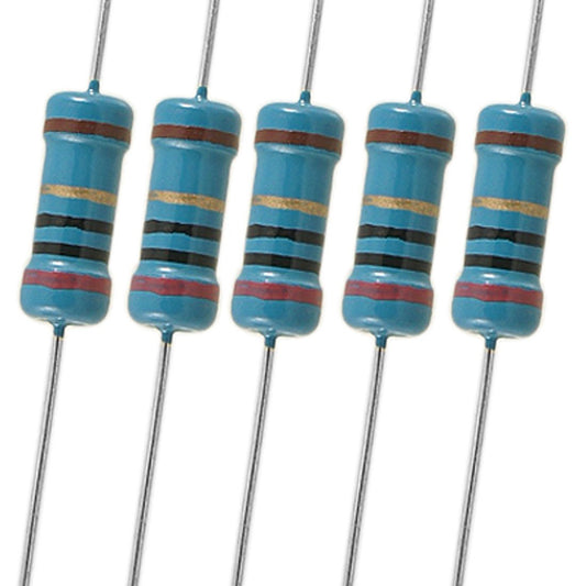 20E ohm 1/4 Watt ±1% Tolerance Metal Film Resistor (Pack of 10)