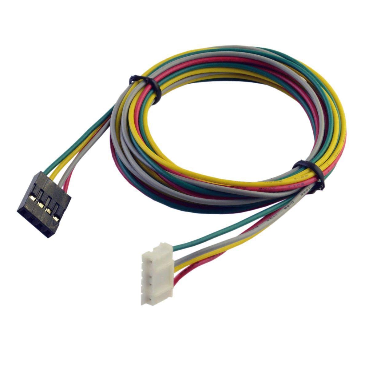 Pure Copper 1500mm 1.5 Meter Cable with Connector for NEMA 17 Stepper Motor