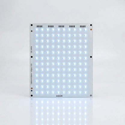 Lithophane LED Backlight Panel, Cool White, 5V Type-C, 120 LEDs, 156 × 120 mm
