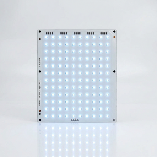 Lithophane LED Backlight Panel, Cool White, 5V Type-C, 120 LEDs, 156 × 120 mm