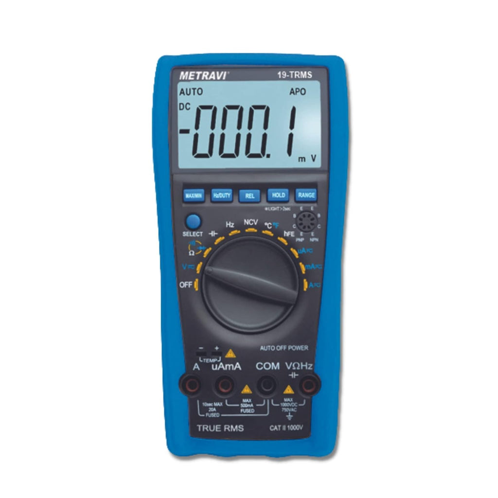 Metravi 19 T-RMS Digital Multimeter – Indian Hobby Center