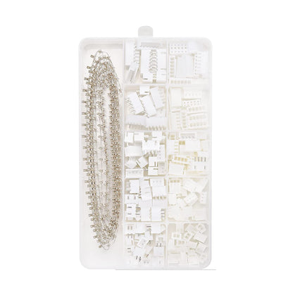 460pcs JST-XH 2.54 2,3,4,5,6 Pin 2.54mm Pitch Housing Connector Terminal Kit