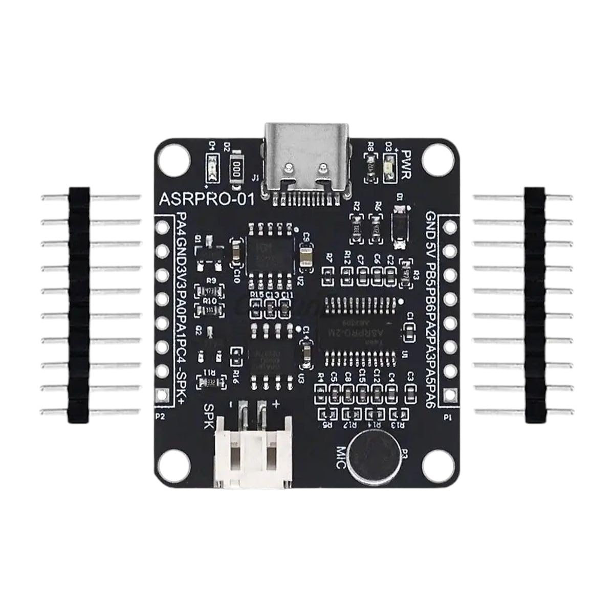 ASR-PRO Voice Intelligent Speech Recognition Control Module AI Offline Recognition Development Board
