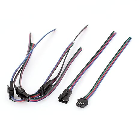 4 Pin JST Male and Female RMC Connector with wire 15cm (1 Pair)