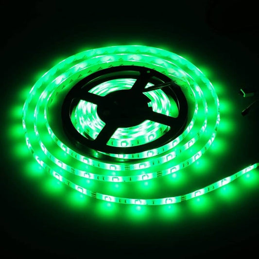12v 4040 LED Strip Light 60 LEDs/meter - Green (5 Meter Pack)