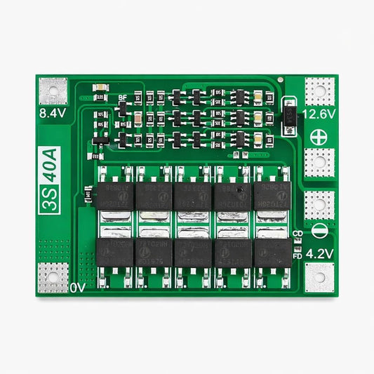 BMS 3S 40A 18650 Lithium Battery Protection Board