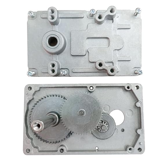 100 RPM 12v DC Rectangular Gear Box Motor