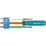 Multitec SDK-600 (i) 6 In 1 Multibit Insulated Screw Driver Set with Voltage Tester Handle