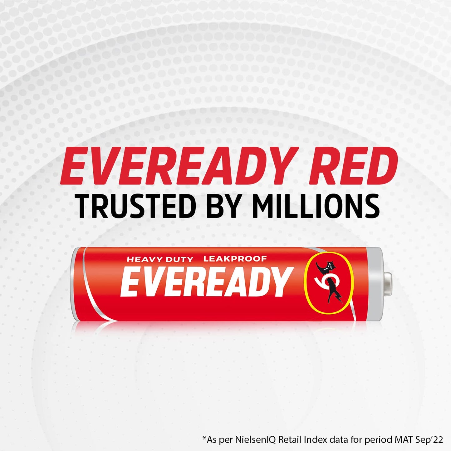 Eveready AAA Super Heavy Duty Leak Proof Zinc Carbon Battery (1.5v / AAA 1012, Red)