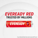 Eveready AAA Super Heavy Duty Leak Proof Zinc Carbon Battery (1.5v / AAA 1012, Red)