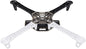 (Made in INDIA) F450 / Q450 Quadcopter Drone Frame Kit with Integrated PCB (Black & White)