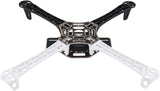 (Made in INDIA) F450 / Q450 Quadcopter Drone Frame Kit with Integrated PCB (Black & White)