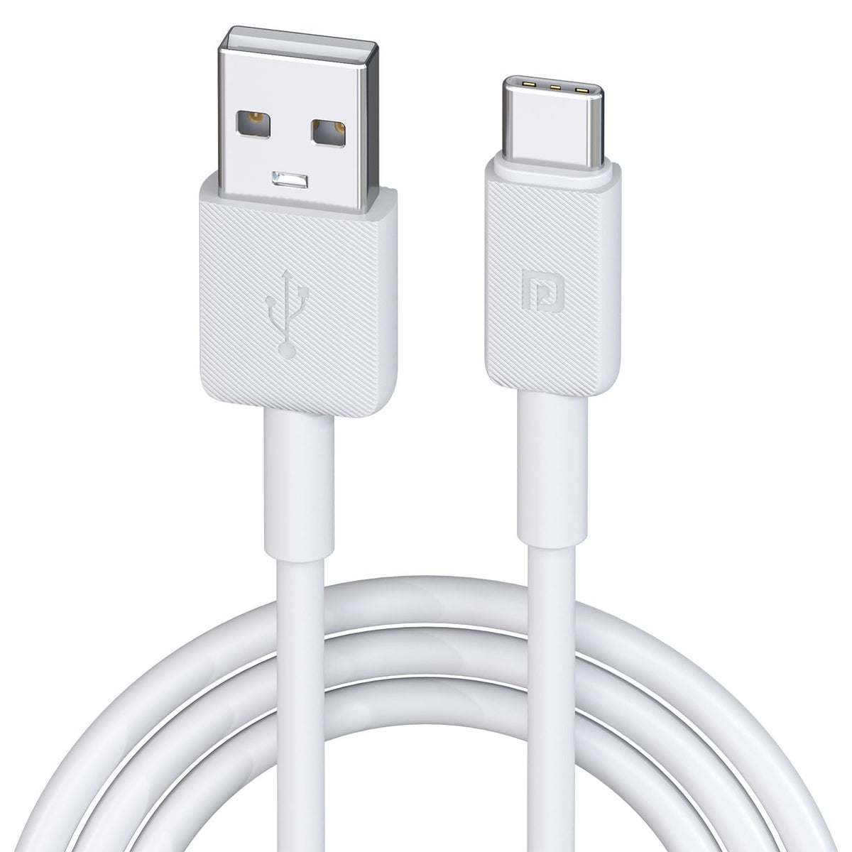 Portronics POR-1814 Konnect Link USB to Type-C Cable – 3A, 1m, White
