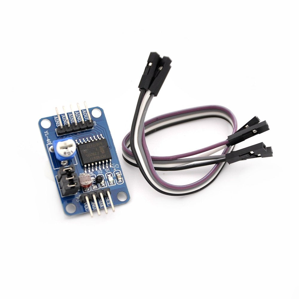 PCF8591 Module Analog to Digital / Digital-Analog Converter Module with F-F Jumper Wire