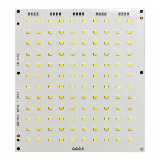Lithophane LED Backlight Panel, Warm White, 5V Type-C, 120 LEDs, 156 × 120 mm