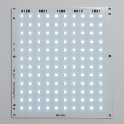 Lithophane LED Backlight Panel, Cool White, 5V Type-C, 120 LEDs, 156 × 120 mm