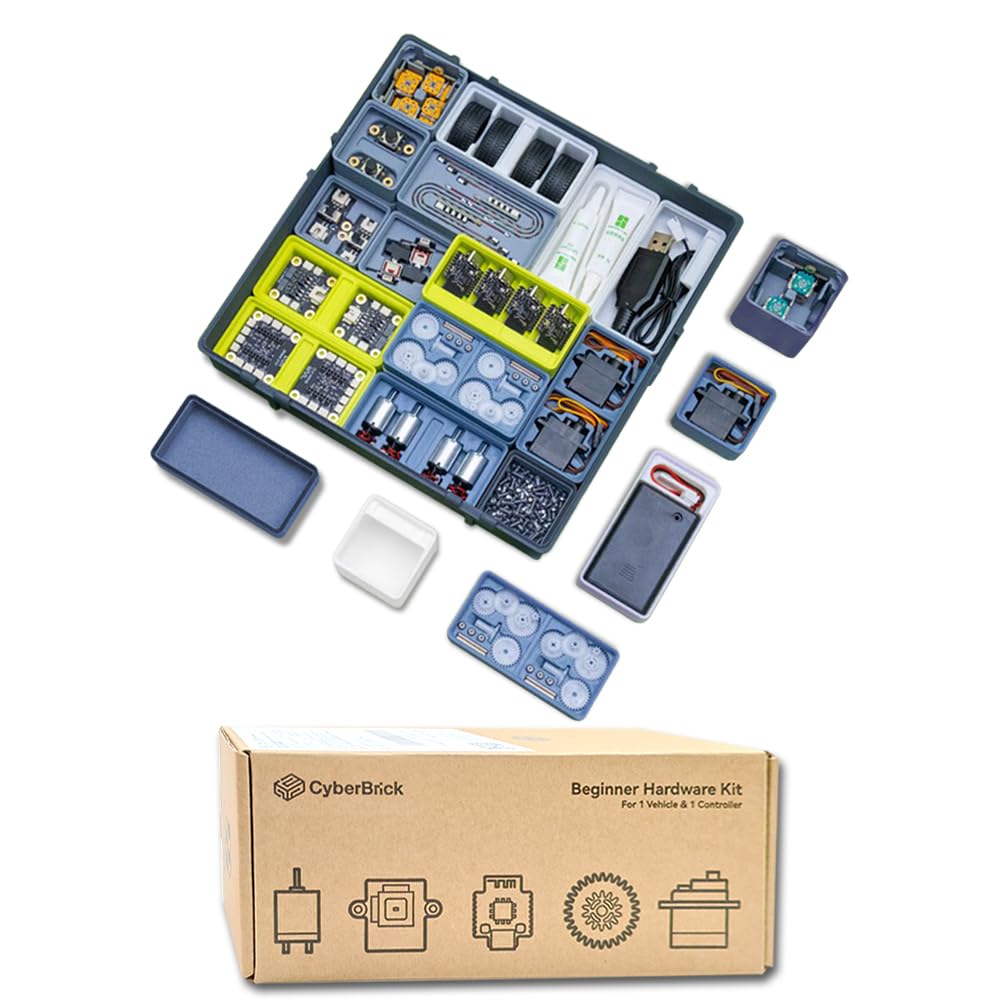 Bambu Lab CyberBrick Beginner Hardware Kit - ZK004 (1 Vehicle 1 Remote)