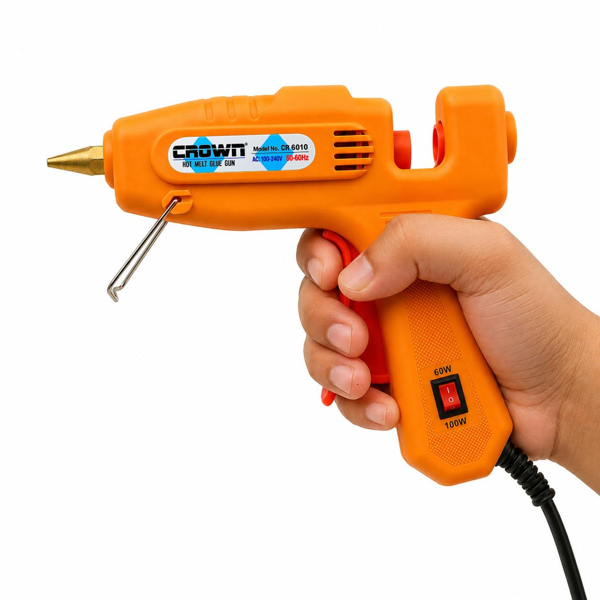 Crown CR-6010 Hot Melt Glue Gun with Dual Watt 60W/100W