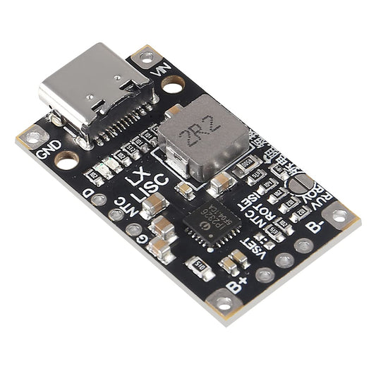 Type-C USB 2S BMS 15W 8.4V 12.6V 1.5A Lithium Battery Charging Boost Module With Balanced Support Fast Charge With Indicator