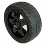 BO Wheel Black 65mm Robot Wheel